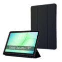 Funda con tapa Smart para Samsung Galaxy Tab A11+ Plus color Negra