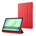 Funda con tapa Smart para Samsung Galaxy Tab A11+ Plus color Roja