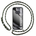 Funda Colgante Transparente para Google Pixel 10 Pro XL 5G con Cordon Verde / Dorado