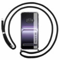 Funda Colgante Transparente para Oneplus Nord 5 5G con Cordon Negro