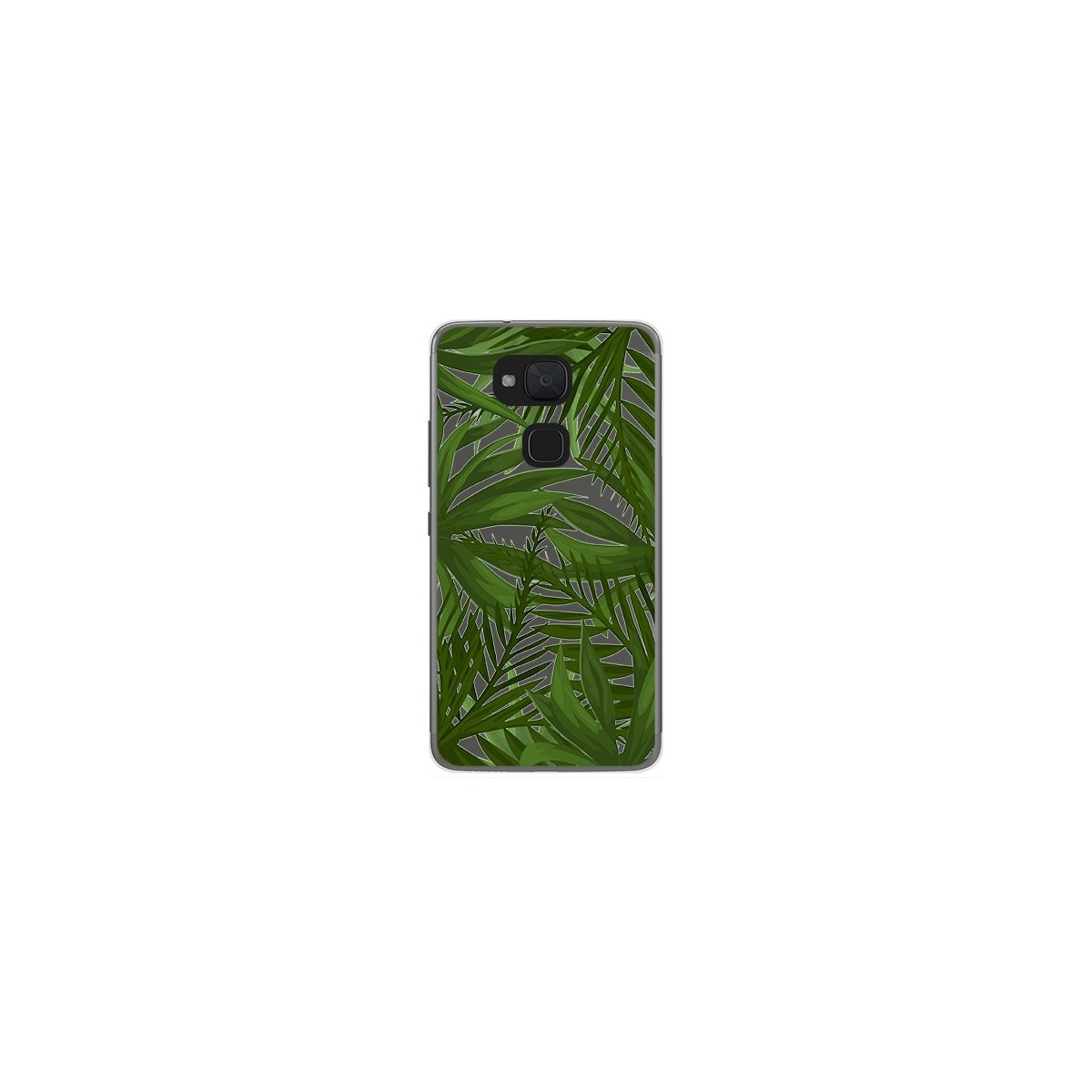 Funda Gel Transparente para Bq Aquaris V / Vs Diseño Jungla Dibujos