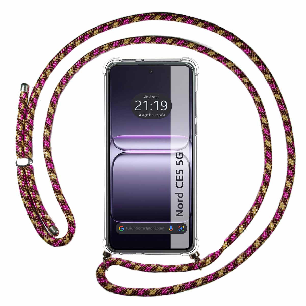 Funda Colgante Transparente para OnePlus Nord...