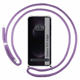 Funda Colgante Transparente para Samsung Galaxy S25 Edge...