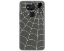 Funda Gel Transparente para Bq Aquaris V Plus / Vs Plus Diseño Araña Dibujos