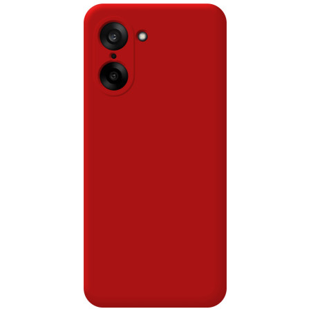 Funda Silicona Líquida Ultra Suave para OnePlus Nord CE5 5G color Roja