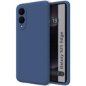 Funda Silicona Líquida Ultra Suave para Samsung Galaxy S25 Edge 5G color Azul