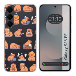 Funda Silicona Transparente para Samsung Galaxy S25 FE 5G...