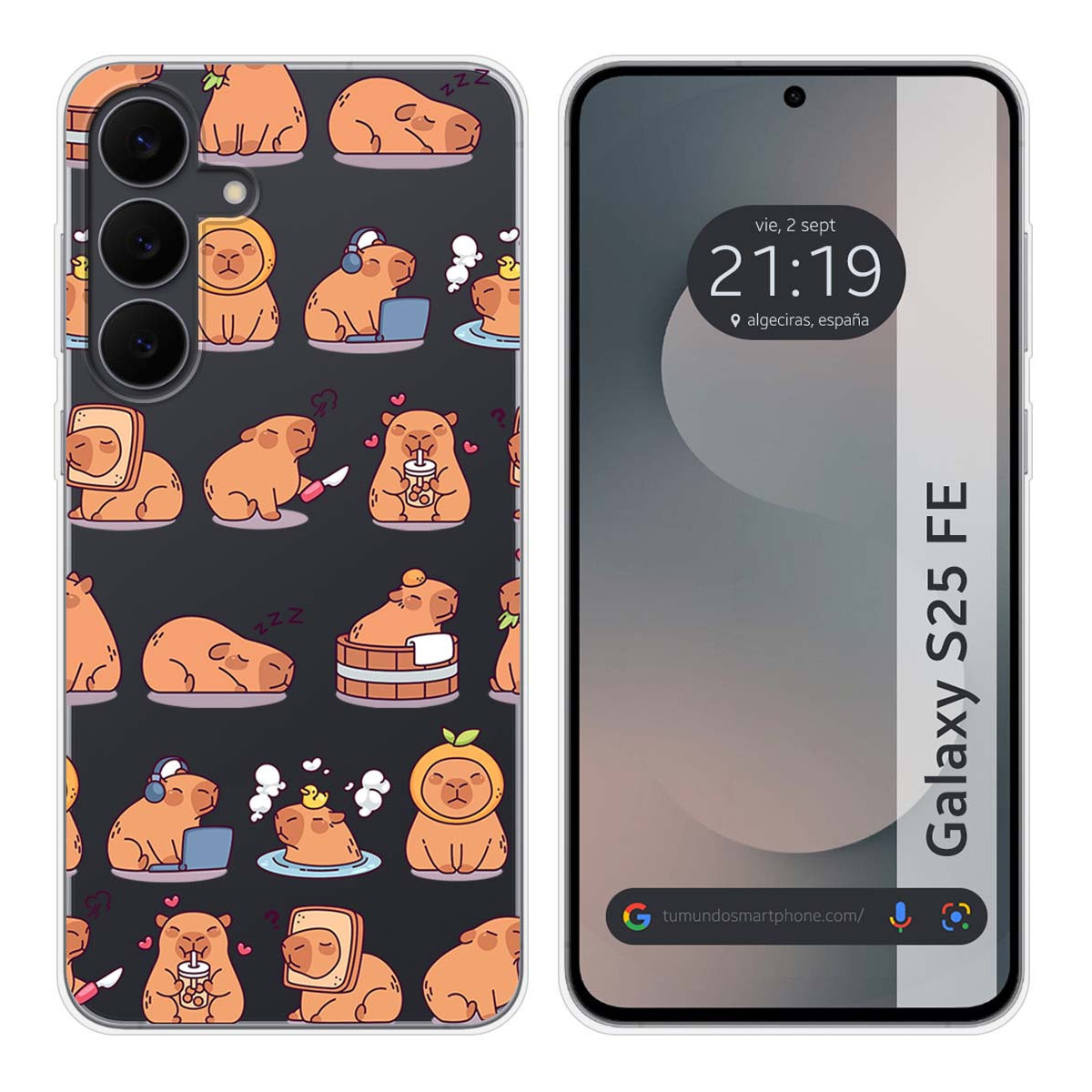 Funda Silicona Transparente para Samsung Galaxy...