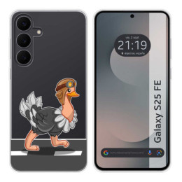 Funda Silicona Transparente para Samsung Galaxy S25 FE 5G...