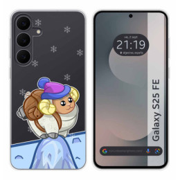 Funda Silicona Transparente para Samsung Galaxy S25 FE 5G...