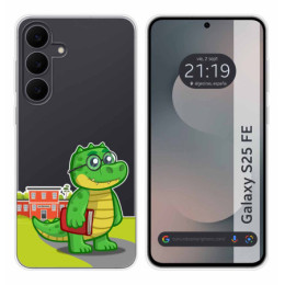 Funda Silicona Transparente para Samsung Galaxy S25 FE 5G...