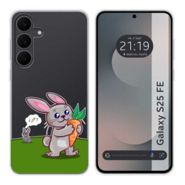 Funda Silicona Transparente para Samsung Galaxy S25 FE 5G...