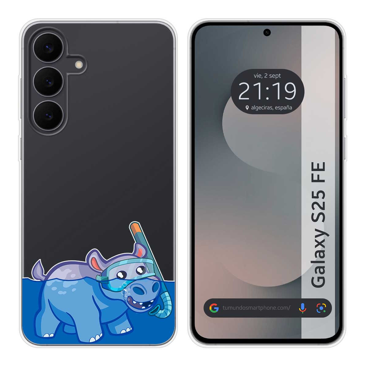 Funda Silicona Transparente para Samsung Galaxy...