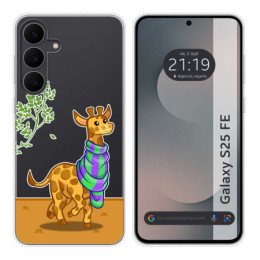 Funda Silicona Transparente para Samsung Galaxy S25 FE 5G...