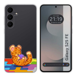 Funda Silicona Transparente para Samsung Galaxy S25 FE 5G...
