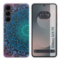 Funda Silicona Transparente para Samsung Galaxy S25 FE 5G diseño Mandala Dibujos