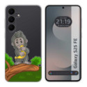 Funda Silicona Transparente para Samsung Galaxy S25 FE 5G diseño Mono Dibujos