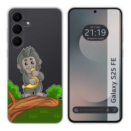 Funda Silicona Transparente para Samsung Galaxy S25 FE 5G...