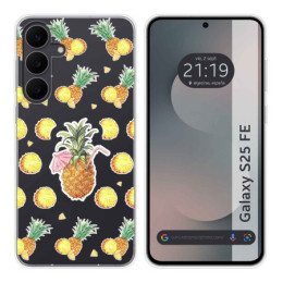 Funda Silicona Transparente para Samsung Galaxy S25 FE 5G...