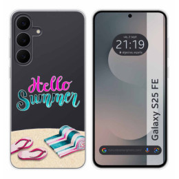 Funda Silicona Transparente para Samsung Galaxy S25 FE 5G...
