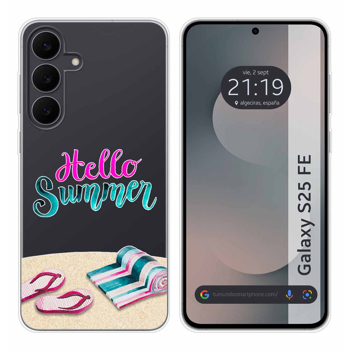 Funda Silicona Transparente para Samsung Galaxy...