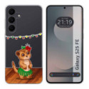 Funda Silicona Transparente para Samsung Galaxy S25 FE 5G diseño Suricata Dibujos