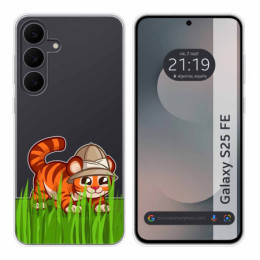 Funda Silicona Transparente para Samsung Galaxy S25 FE 5G...