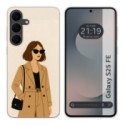 Funda Silicona para Samsung Galaxy S25 FE 5G diseño Mujer 01 Dibujos
