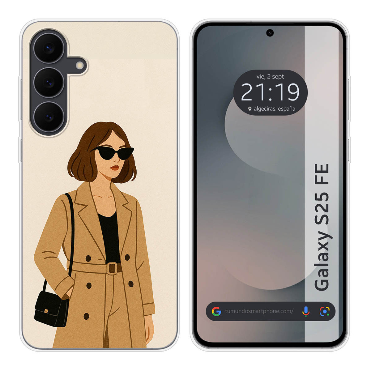 Funda Silicona para Samsung Galaxy S25 FE 5G...