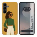 Funda Silicona para Samsung Galaxy S25 FE 5G diseño Mujer 02 Dibujos