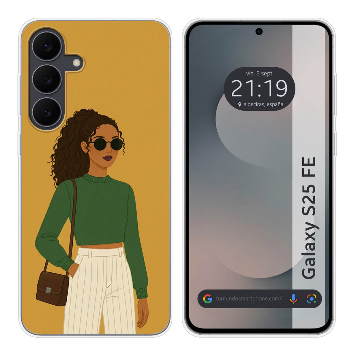 Funda Silicona para Samsung Galaxy S25 FE 5G...