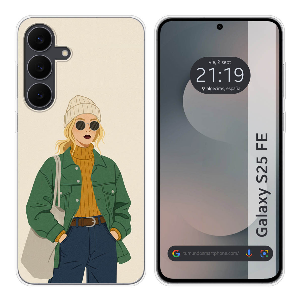 Funda Silicona para Samsung Galaxy S25 FE 5G...