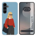 Funda Silicona para Samsung Galaxy S25 FE 5G diseño Mujer 04 Dibujos
