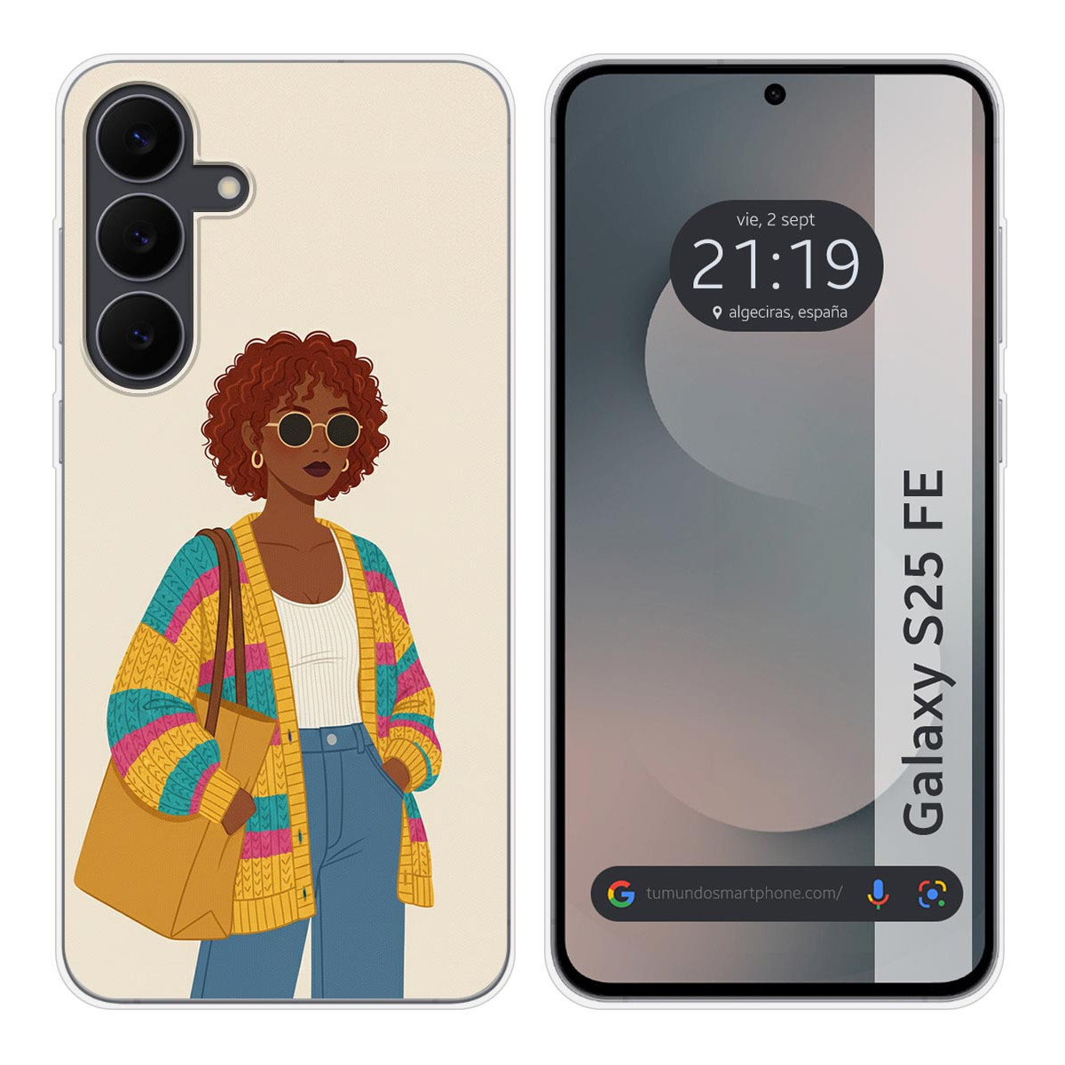 Funda Silicona para Samsung Galaxy S25 FE 5G...