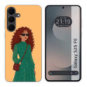 Funda Silicona para Samsung Galaxy S25 FE 5G diseño Mujer 06 Dibujos