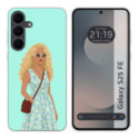 Funda Silicona para Samsung Galaxy S25 FE 5G diseño Mujer 07 Dibujos