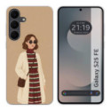 Funda Silicona para Samsung Galaxy S25 FE 5G diseño Mujer 09 Dibujos