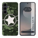 Funda Silicona para Samsung Galaxy S25 FE 5G diseño Camuflaje 01 Dibujos