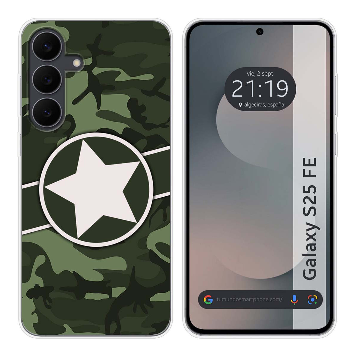 Funda Silicona para Samsung Galaxy S25 FE 5G...