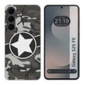 Funda Silicona para Samsung Galaxy S25 FE 5G diseño Camuflaje 02 Dibujos