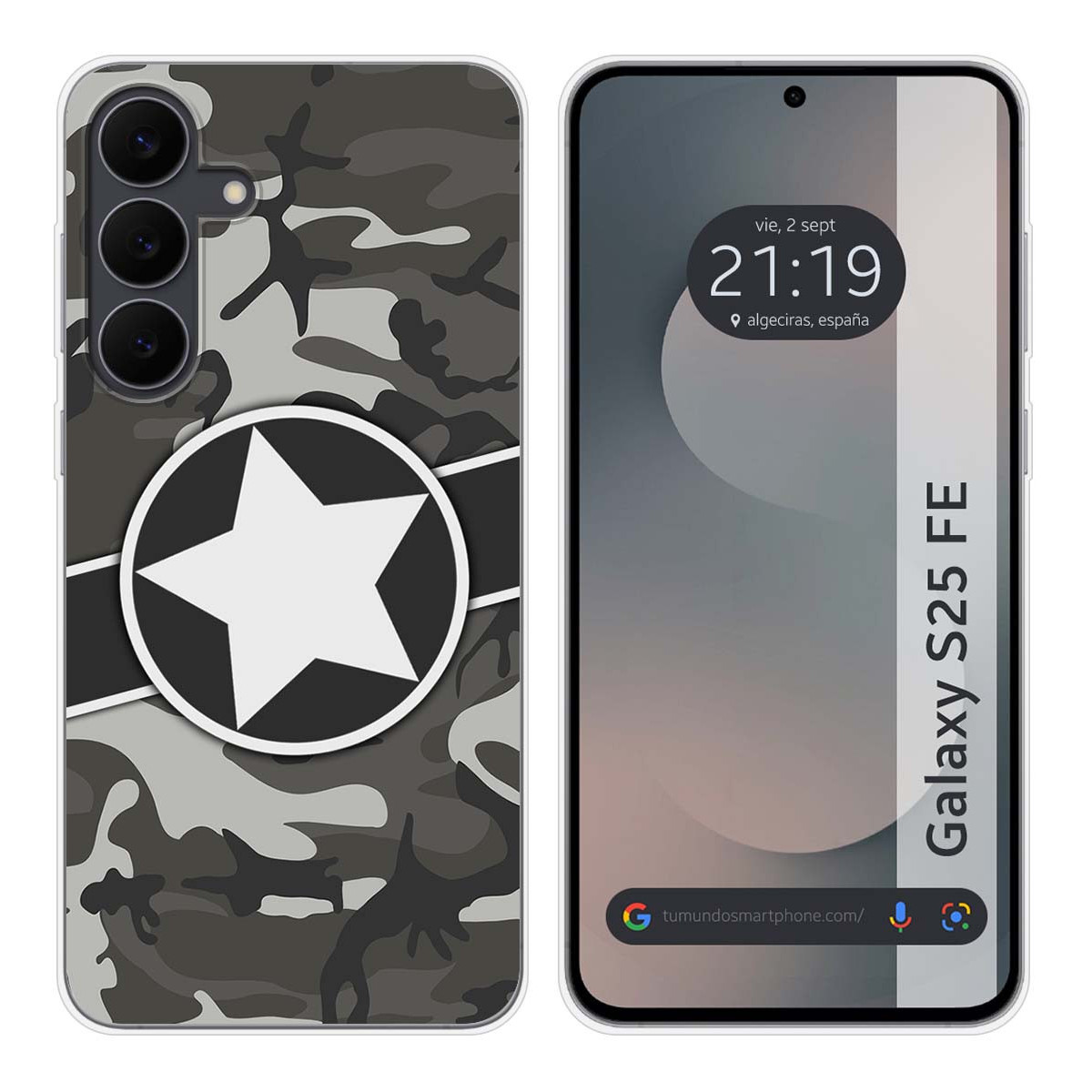 Funda Silicona para Samsung Galaxy S25 FE 5G...