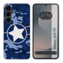 Funda Silicona para Samsung Galaxy S25 FE 5G diseño Camuflaje 03 Dibujos