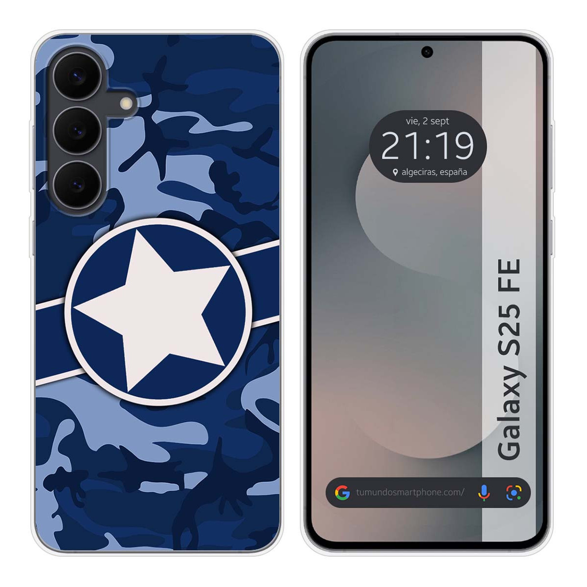 Funda Silicona para Samsung Galaxy S25 FE 5G...