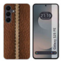 Funda Silicona para Samsung Galaxy S25 FE 5G diseño Cuero 01 Dibujos