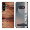 Funda Silicona para Samsung Galaxy S25 FE 5G diseño Madera 02 Dibujos