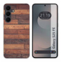 Funda Silicona para Samsung Galaxy S25 FE 5G diseño Madera 03 Dibujos