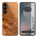 Funda Silicona para Samsung Galaxy S25 FE 5G diseño Madera 04 Dibujos