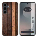 Funda Silicona para Samsung Galaxy S25 FE 5G diseño Madera 05 Dibujos