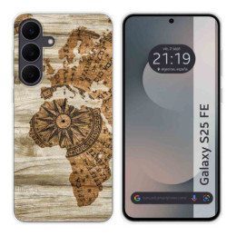 Funda Silicona para Samsung Galaxy S25 FE 5G diseño...