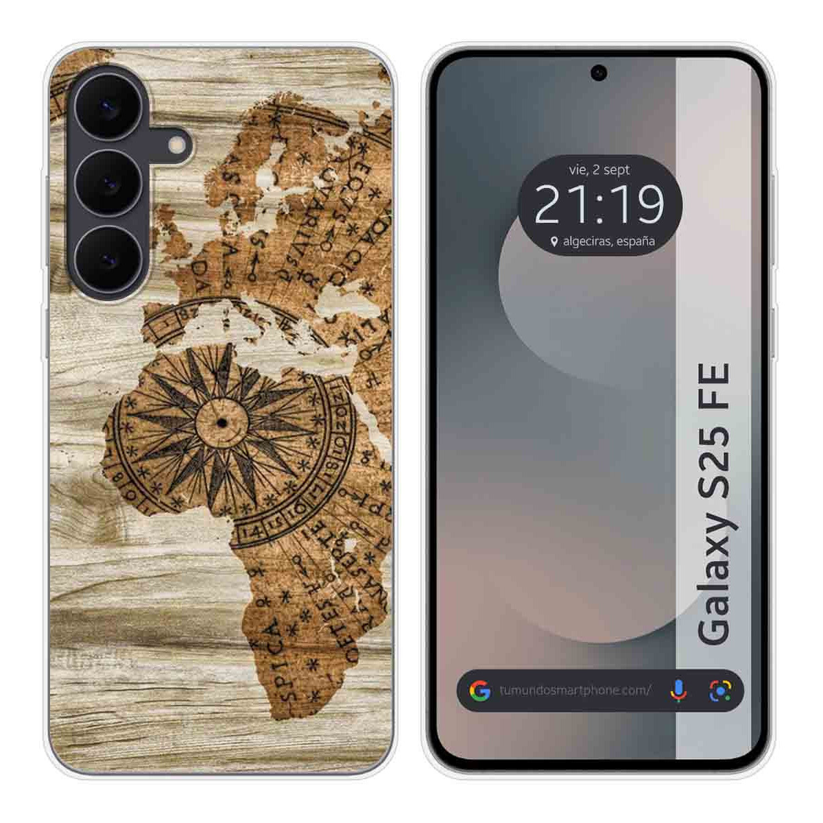 Funda Silicona para Samsung Galaxy S25 FE 5G...